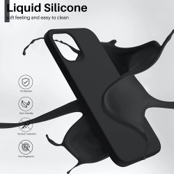 Dėklas Liquid Silicone 1.5mm Samsung A556 Galaxy A55 5G silikoninis